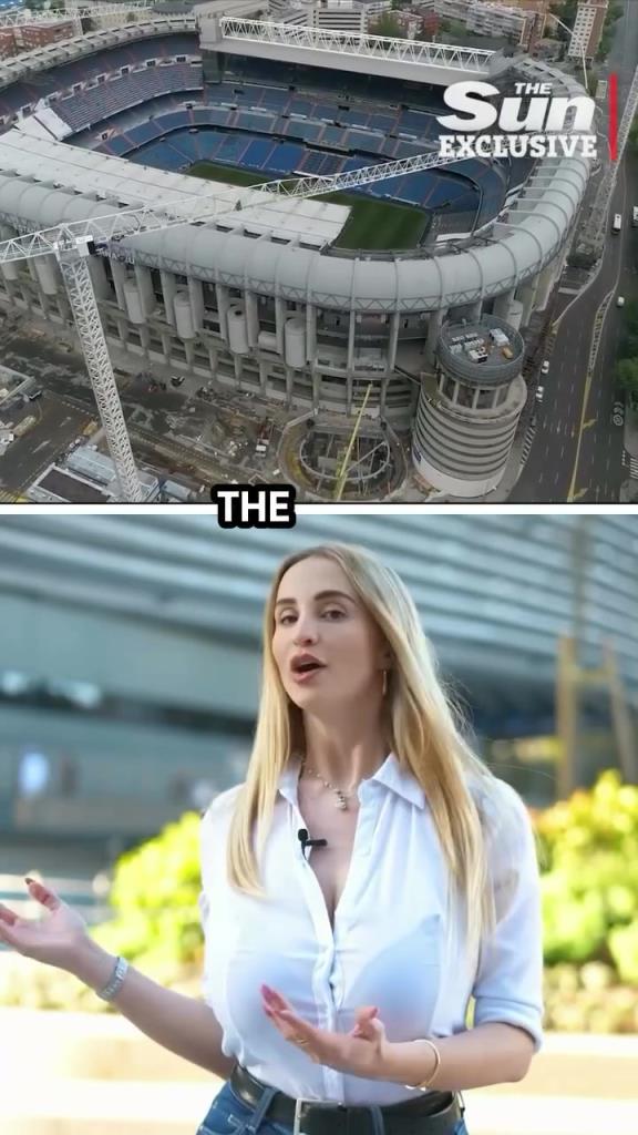 皇馬女主持預測歐冠比分，請原諒我??！我的全部精力都被身材吸引